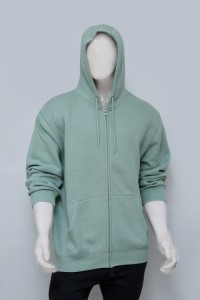 Plain Zipper Hoodie for Printing, Branding, and Resale