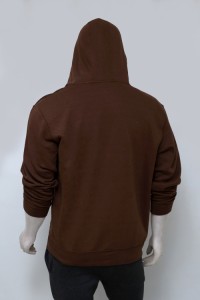 Classic Zip-Up Hoodie with Adjustable Drawstring Hood
