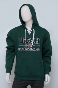 Printed Dark Green Hoodies