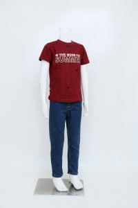 Classic Short Sleeve Printed Shirts for Boys & Girls