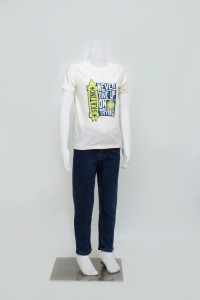 Classic Short Sleeve Printed Shirts for Boys & Girls